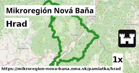 Hrad, Mikroregión Nová Baňa