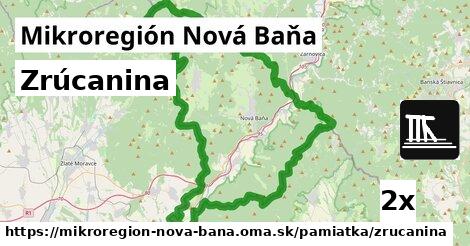 Zrúcanina, Mikroregión Nová Baňa