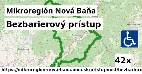 Bezbarierový prístup, Mikroregión Nová Baňa