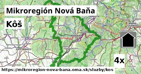 Kôš, Mikroregión Nová Baňa