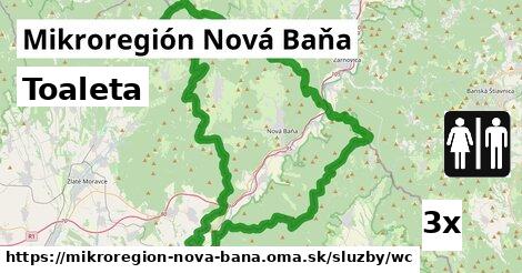 Toaleta, Mikroregión Nová Baňa