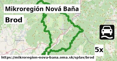 brod v Mikroregión Nová Baňa