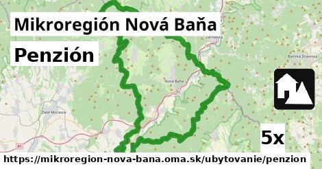 Penzión, Mikroregión Nová Baňa