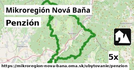 Penzión, Mikroregión Nová Baňa