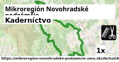 Kaderníctvo, Mikroregión Novohradské podzámčie