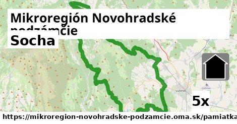 Socha, Mikroregión Novohradské podzámčie