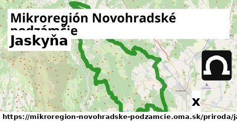 Jaskyňa, Mikroregión Novohradské podzámčie