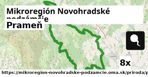 Prameň, Mikroregión Novohradské podzámčie