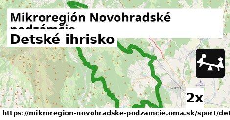 Detské ihrisko, Mikroregión Novohradské podzámčie