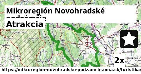 Atrakcia, Mikroregión Novohradské podzámčie