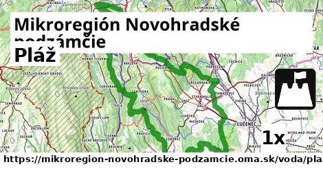 pláž v Mikroregión Novohradské podzámčie