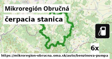 čerpacia stanica, Mikroregión Obručná