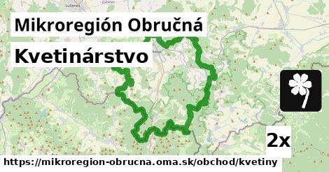 Kvetinárstvo, Mikroregión Obručná