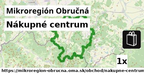 Nákupné centrum, Mikroregión Obručná