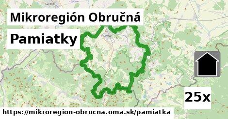 pamiatky v Mikroregión Obručná