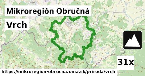 Vrch, Mikroregión Obručná