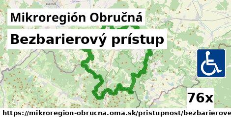 Bezbarierový prístup, Mikroregión Obručná