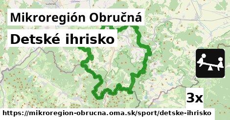 Detské ihrisko, Mikroregión Obručná