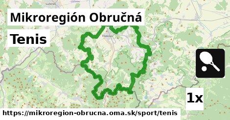 Tenis, Mikroregión Obručná