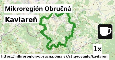 Kaviareň, Mikroregión Obručná