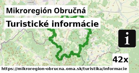 Turistické informácie, Mikroregión Obručná