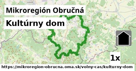 Kultúrny dom, Mikroregión Obručná