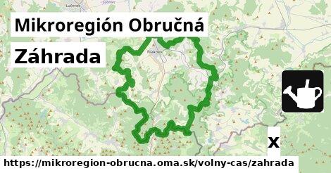 Záhrada, Mikroregión Obručná