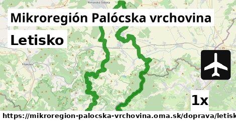 Letisko, Mikroregión Palócska vrchovina