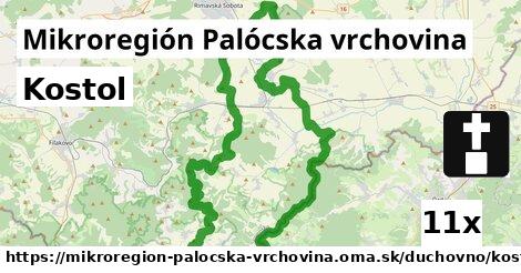 Kostol, Mikroregión Palócska vrchovina