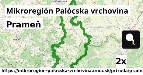 Prameň, Mikroregión Palócska vrchovina