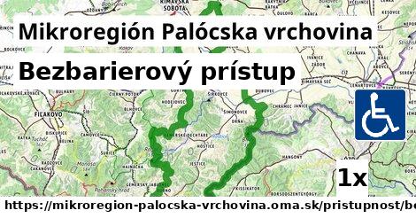 Bezbarierový prístup, Mikroregión Palócska vrchovina