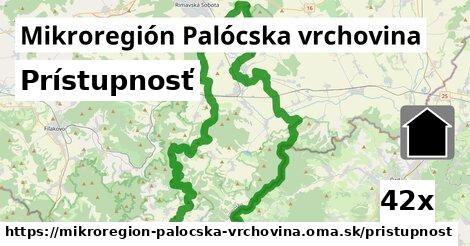 prístupnosť v Mikroregión Palócska vrchovina