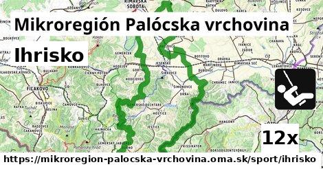 Ihrisko, Mikroregión Palócska vrchovina