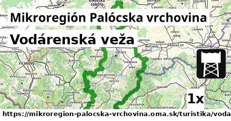 Vodárenská veža, Mikroregión Palócska vrchovina