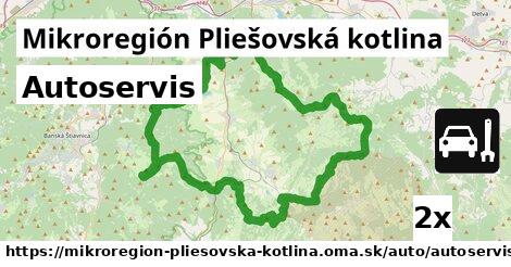 Autoservis, Mikroregión Pliešovská kotlina