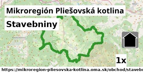 Stavebniny, Mikroregión Pliešovská kotlina