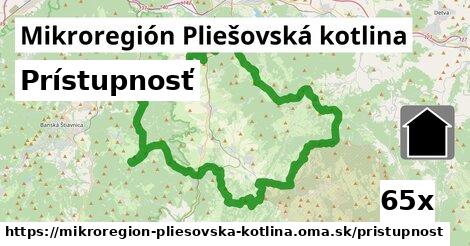 prístupnosť v Mikroregión Pliešovská kotlina