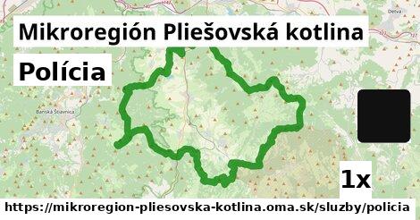 Polícia, Mikroregión Pliešovská kotlina