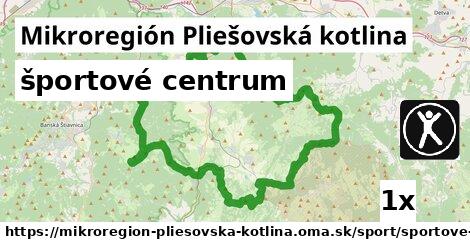 športové centrum, Mikroregión Pliešovská kotlina