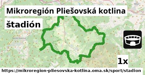 štadión, Mikroregión Pliešovská kotlina