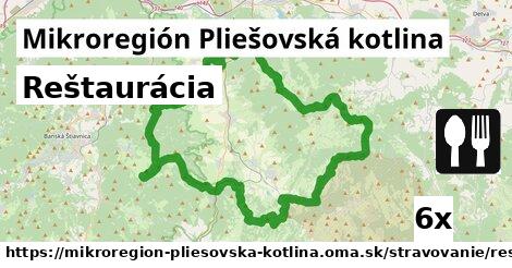 Reštaurácia, Mikroregión Pliešovská kotlina