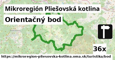 Orientačný bod, Mikroregión Pliešovská kotlina