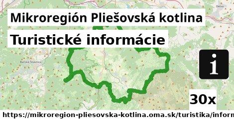 Turistické informácie, Mikroregión Pliešovská kotlina