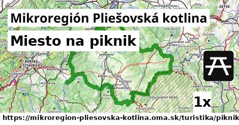 Miesto na piknik, Mikroregión Pliešovská kotlina