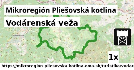 Vodárenská veža, Mikroregión Pliešovská kotlina