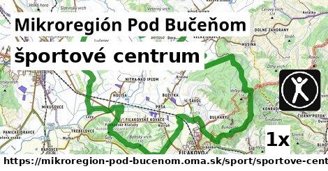 športové centrum, Mikroregión Pod Bučeňom