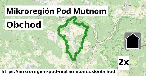 obchod v Mikroregión Pod Mutnom