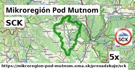 SCK, Mikroregión Pod Mutnom