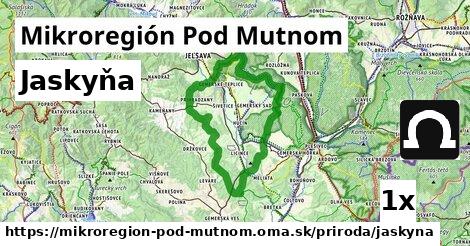 Jaskyňa, Mikroregión Pod Mutnom