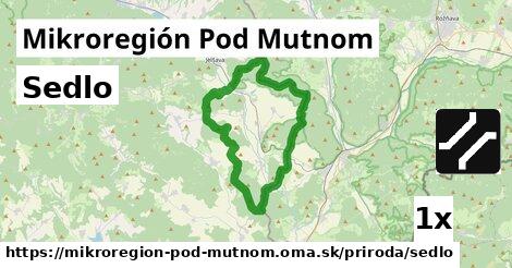 Sedlo, Mikroregión Pod Mutnom